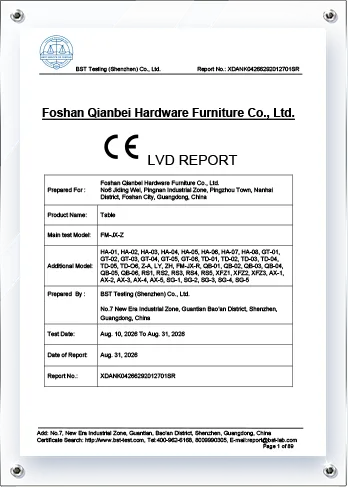 506292Qianbei XDANK04266292012701SR EN IEC 60335-1 Report