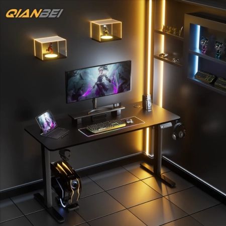 Single‑Motor Electric Height‑Adjustable Sit‑Stand Desk Frame